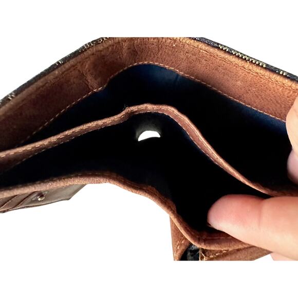 Lady DIOR Navy Blue Trotter Street Chic Wallet with Coin Pouch - Picture 9 of 16